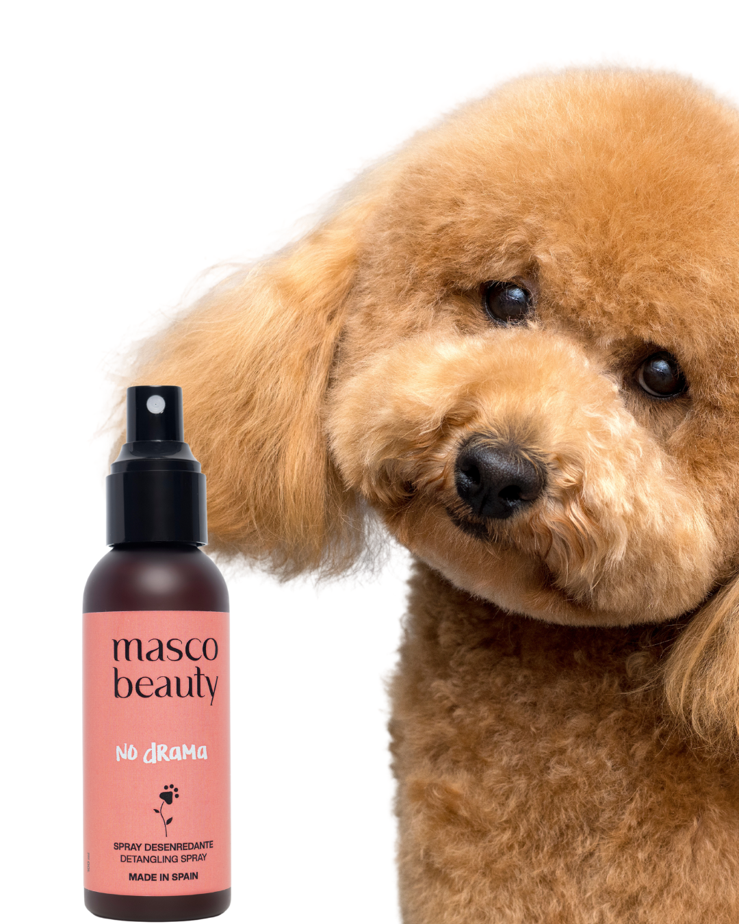 "NO DRAMA" detangling spray